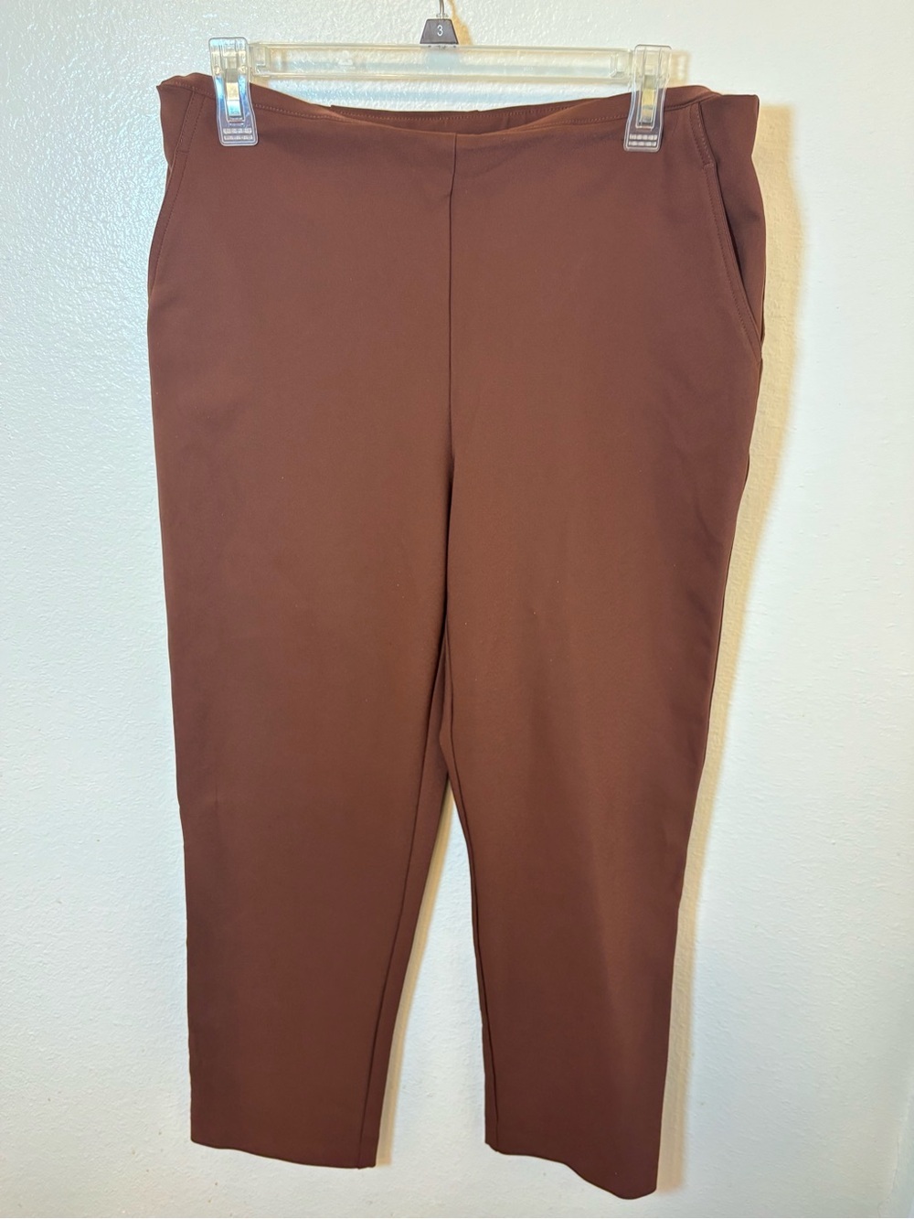 Rachel Zoe Chocolate Brown Pull-On dress Pants